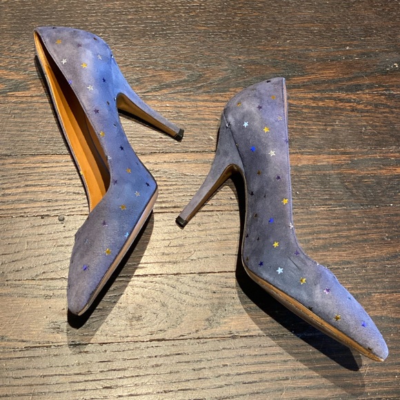 COPY - ISABEL MARANT Suede Star Pumps - Picture 1 of 16